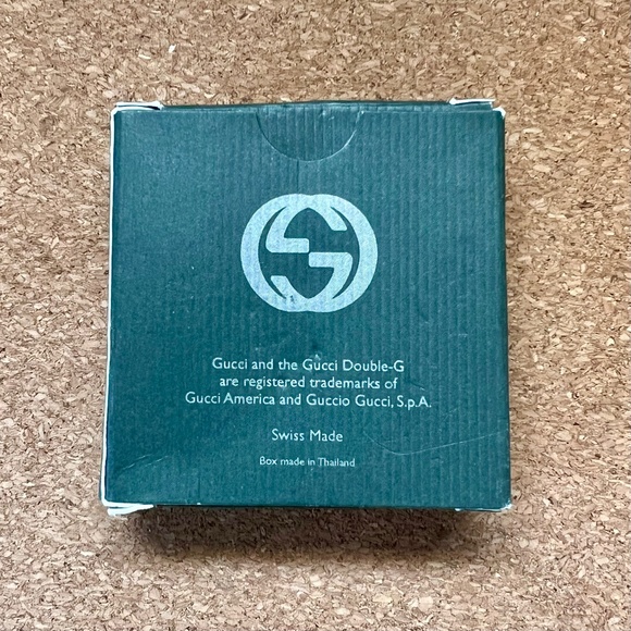 Gucci Watch Bezel – Blue & Silver – Swiss Made – Original Box - Picture 2 of 6